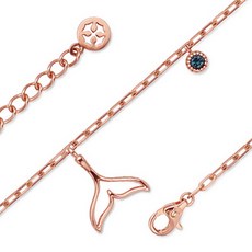 고래꼬리18k발찌