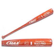 MAX 맥스 5000 나무배트 메이플 올오렌지 단풍나무 야구배트