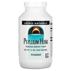 소스내추럴스 차전자피 분말 340g(12oz), 340g, 1개