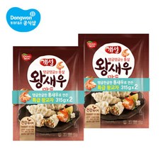 동원 개성왕새우만두 315g, 4개