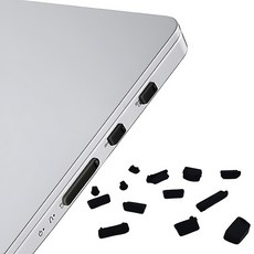 USB마개 PC 노트북 단자 보호 C타입 캡, A.블랙