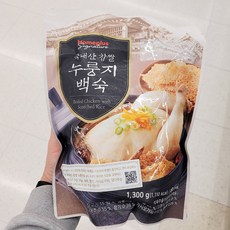 홈플러스시그니처 홈플러스시그니처 찹쌀 누룽지 백숙 1300g x 1개