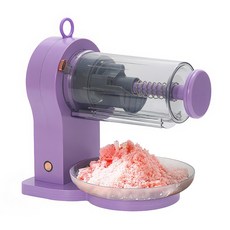 아이스크러셔  RUN 기술 급속 무선 눈꽃 빙수기계 제빙컵 세트 캠핑용 업소용 가정용 얼음 빙수 빙수기 Adan-040 