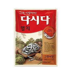 (실온)[CJ제일제당]멸치다시다, 500g, 2개