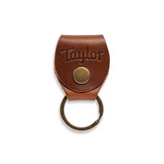 테일러 Taylor pick Holder Key Ring / 피크집 / 피크파우치 / 키링 / 열쇠고리 / 기타피크, 브라운, 1개