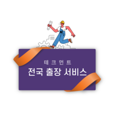 테크먼트 카플레이 모니터 후방카메라 출장장착, T_국산 승용차