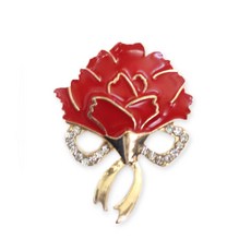 이플린카네이션브로치