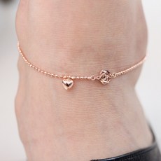 14k체인하트발찌