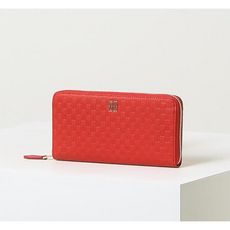 헤지스여성로고패턴가죽숄더백