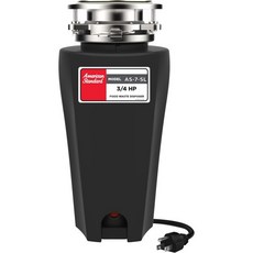음식물처리기 분쇄기 가정용 음쓰 쓰레기 미국 표준 10 US AS 12 처리기 1HP 블랙, 3/4 HP Slim_Black