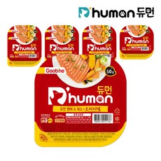 듀먼 강아지 저칼로리 자연화식 50g 8팩, 연어&채소 오리지널 50g