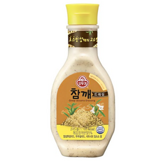 오뚜기 참깨드레싱, 395g, 8개