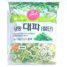 냉동대파 절단, 5개, 1kg