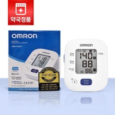 오므론 HEM-7120 혈압측정기 자동 전자 혈압계 팔뚝 국제인증 가정용 혈압 측정계, 1개