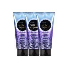 엘라스틴 실크리페어 샤이닝 트리트먼트 베이비 파우더향, 300ml, 3개