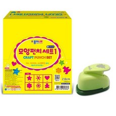 종이나라 모양펀치 세트 1 대, 6종, 5세트