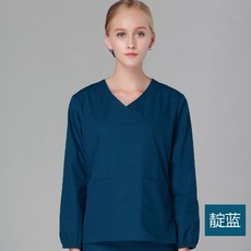 제이에프코퍼레이션 남유럽어 세면복 여성 긴 소매 의사복 수술실 격리 옷 겨울폼