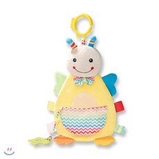 아기 바스락 태기스 딸랑이 꿀벌 인형 유모차걸이, 혼합색상, 1개