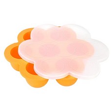 Ulee의 빠른 밥솥 액세서리가있는 계란 물린 금형 - 즉각적인 냄비 5 6 8 Qt 압력 보일러 공기 프라이와 닌자 식품 6.5 8QT (오렌지) (Orange), Orange
