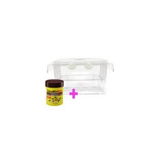 아쿠아 부상식 부화통 [소] + 테트라 민베이비 [66ml], 1세트
