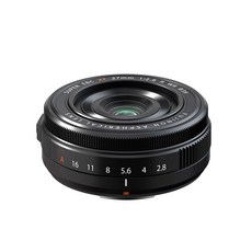 FUJIFILM X 교환 렌즈 후지논 단초점 팬케이크 27mm F2.8 방진 방적 내저온 조리개 링 F XF27MMF2.8 R WR