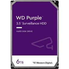 Western Digital 4TB WD 퍼플 감시 내장 하드 드라이브 HDD - SATA 6Gb/s 256MB 캐시 3.5인치 WD43PURZ., 10TB - wd43purz