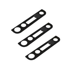 아이폰 X XS 2 ProMax mini용 금속 방지스파이 렌즈 스티커 전면 카메라 슬라이더 개인 정보 보호 캡 웹, 02 black-3 PCS, 3개