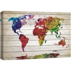 세계지도아트월