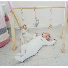 원목 신생아 아기체육관 국민템 출산 선물 사진 촬영, 장신구 없는 본래의 나무 색깔, 1개