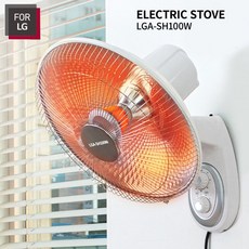 FOR LG 세라믹 벽걸이 히터 16in (LGA-SH100W) 겨울 따뜻한 아담한 필수템 온풍 바람 디자인, 상세페이지 참조