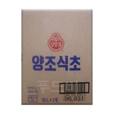 오뚜기 양조식초, 18L, 1개