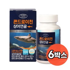 에버그린 콘드로이친 상어연골 900mg X 120정, 6개