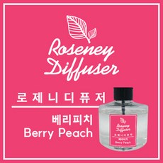 로제니 액상 디퓨저 1+1 기획상품 실내 방향제 170ml, 베리피치