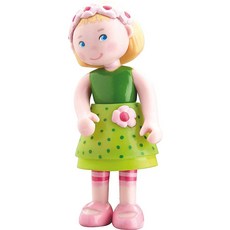 HABA Little Friends Mali - 10.2cm(4인치) 벤디 걸 인형 피규어 금발 머리 및 머리띠 포함 182912