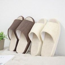 아랫층 이웃 배려 소음 방지 도톰 거실화 고객용 통풍