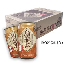 토미나가 고베 사보 우롱차 캔, 340ml, 1개입, 24개