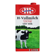 Молоко стерилизованное Mlekovita, 1 л