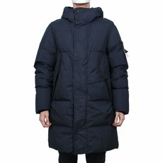 [스톤아일랜드] 23FW 와펜 크링클 랩스 롱패딩 (791570323 V0020)