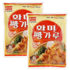 화미 빵가루, 500g, 2개