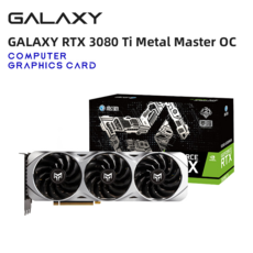 GALAXY 새로운 그래픽 카드 RTX 3060 TI 3070TI 3080 TI 8GB 10GB 12GB GDDR6 게임용 GPU 비디오 카드 데스, 3080 Ti Metal OC