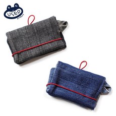 일본 리사이클 브랜드 지갑 feel so easy Minimal Denim Wallet 세상 단 하나의 지갑