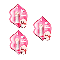 [트윈스몰] 온더바디 리틀어피치 레드 플럼핑 립밤 (4.3g), 3