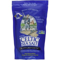 Celtic Sea Salt Light Grey Coarse 셀틱 라이트 그레이 씨솔트 미네랄 소금 454g 2팩