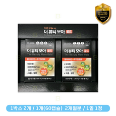 약국정품 리뉴얼 더 뷰티모아 골드 비오틴 맥주효모, 2개, 60정