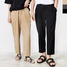 여름바지 여자바지 여성밴딩바지 데일리여자바지