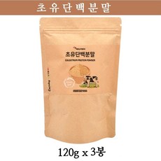 에너데이 초유단백질 보충제 고단백 초유프로틴 균형단백질 분말 가루 파우더 쉐이크 효능 미국산 lgG 면역글로불린 lgF 류신 헬스보충제 성장기 어린이 중년 노년 영양보충, 3봉, 120g