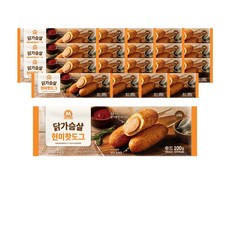 미트리 닭가슴살 현미 핫도그, 100g, 20개