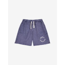 [BOBO CHOSES] 보보쇼즈 24SS 키즈 숏팬츠 Circle woven bermuda shorts 124AC081