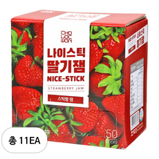 초록원 나이스틱 딸기잼, 11개
