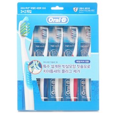 오랄비 크로스액션 탁월한세정 35모 칫솔 3 2개입, 1_New